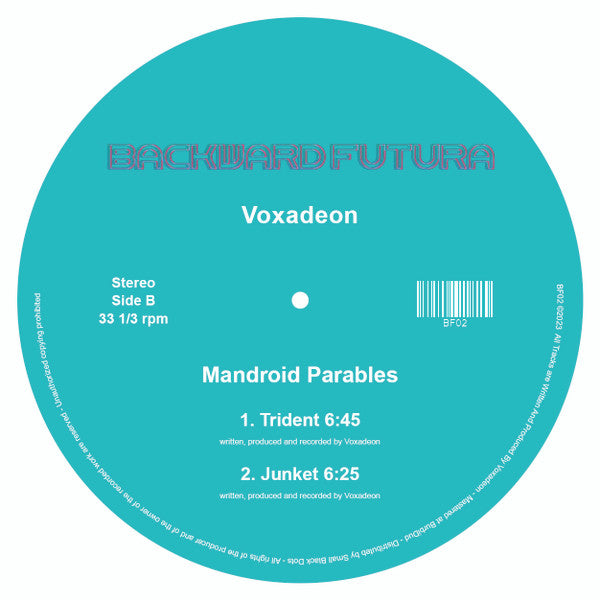 Voxadeon : Mandroid Parables (12", EP)