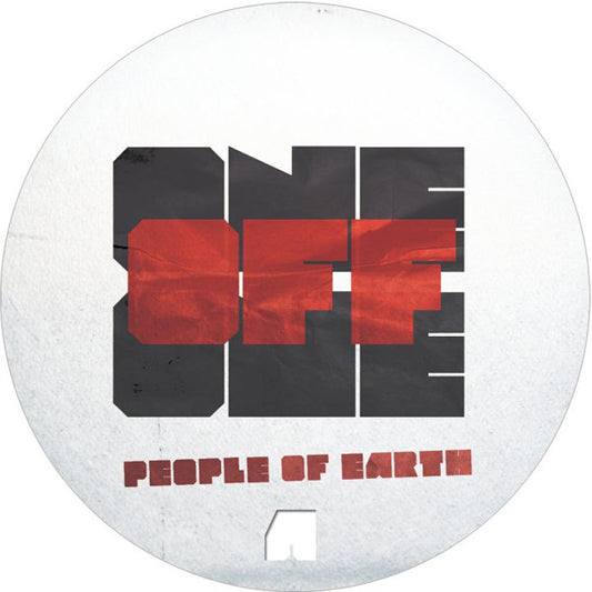 One Off One : People Of Earth / Trouble In Space (12", Red)