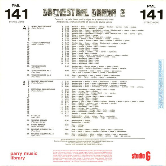 Various : Orchestral Drama 2 (LP)