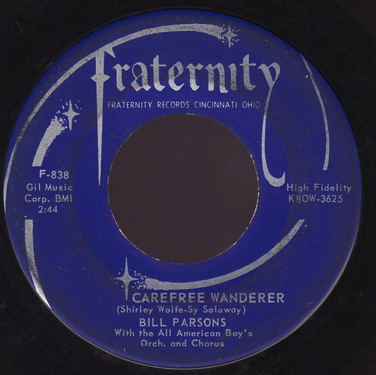 Bill Parsons : Educated Rock And Roll (7", Single)