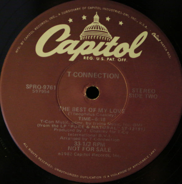 T-Connection : Party Night / The Best Of My Love (12", Promo)