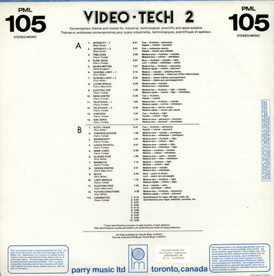Various : Video-Tech 2 (LP)