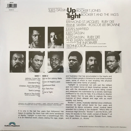 Booker T. Jones / Booker T. And The M.G.'s* : Up Tight (LP, Album, RE, Unofficial)
