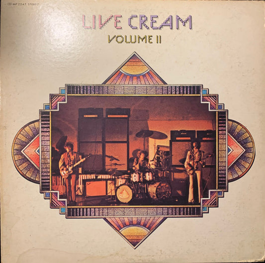 Cream (2) : Live Cream Volume II (LP, Album)