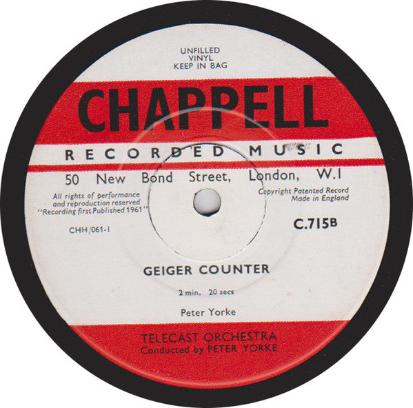 Telecast Orchestra* Conducted By Peter Yorke (2) : Micrometer / Geiger Counter (10")