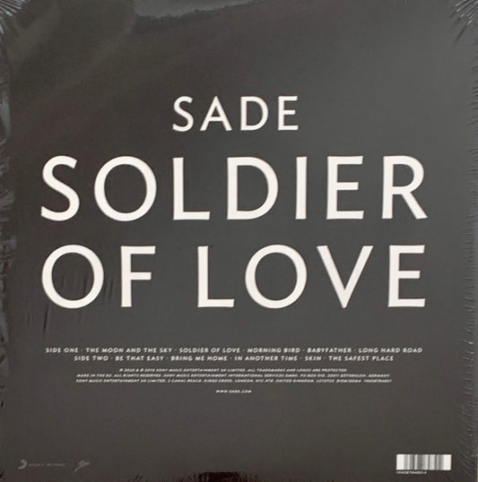 Sade : Soldier Of Love (LP, Album, RE, Gat)