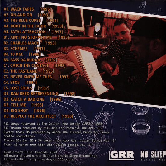 Nick Wiz Presents Ran Reed : Respect The Architect 1992-1998 (2xLP, Comp, Ltd, RE)