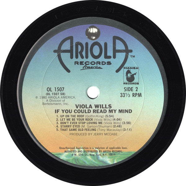 Viola Wills : If You Could Read My Mind (LP, Album, Pit)