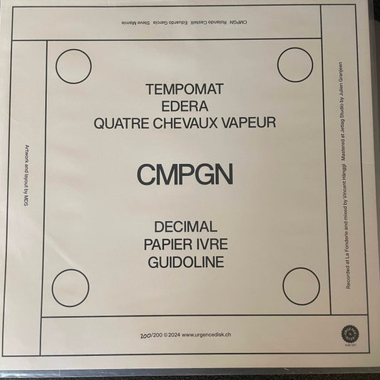 CMPGN : First Album (LP, MiniAlbum)