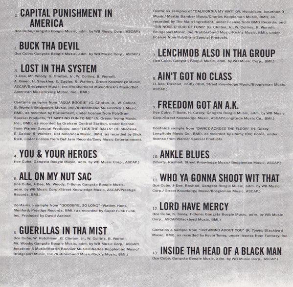 Da Lench Mob : Guerillas In Tha Mist (CD, Album, SRC)