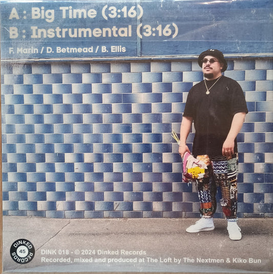 The Nextmen Ft. Kiko Bun : Big Time (7", RE)