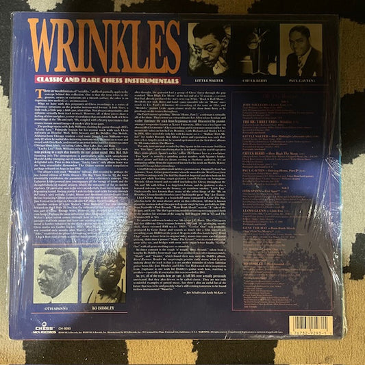 Various : Wrinkles - Classic And Rare Chess Instrumentals (LP, Comp)