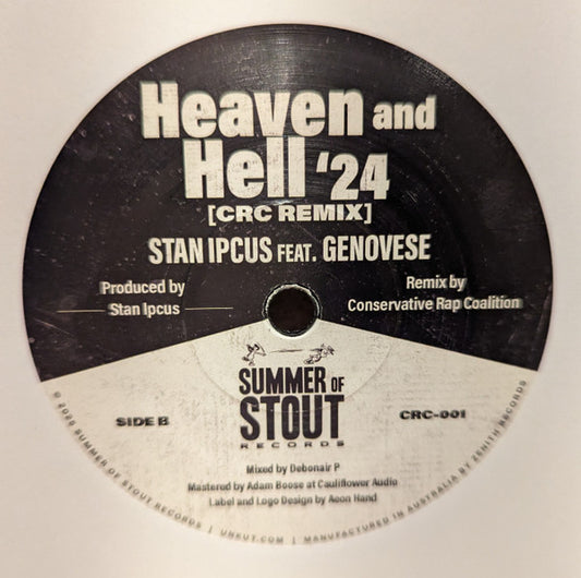 Genovese Feat. Stan Ipcus : Don't Get It Twisted (CRC Remix) (7")