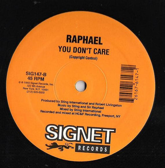 Jessie Jender* & Raphael* : One Time Doctor (12")