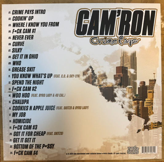 Cam'ron : Crime Pays (2xLP, Album, Ltd, Chi)