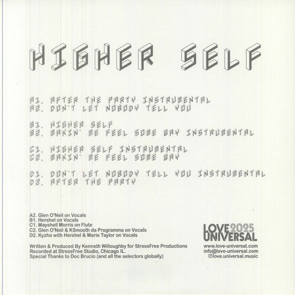 KSmooth Da Programma : Higher Self LP (2xLP)