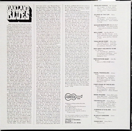 Various : Oakland Blues (LP, Comp)