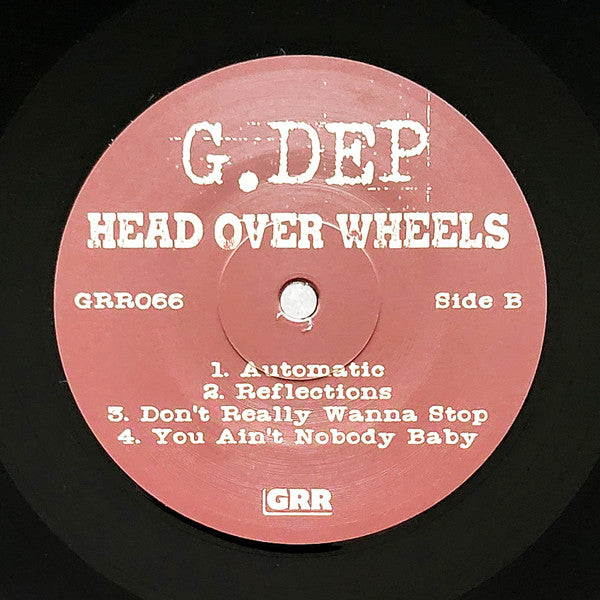 G-Dep : Head Over Wheels (LP, Comp, Ltd)