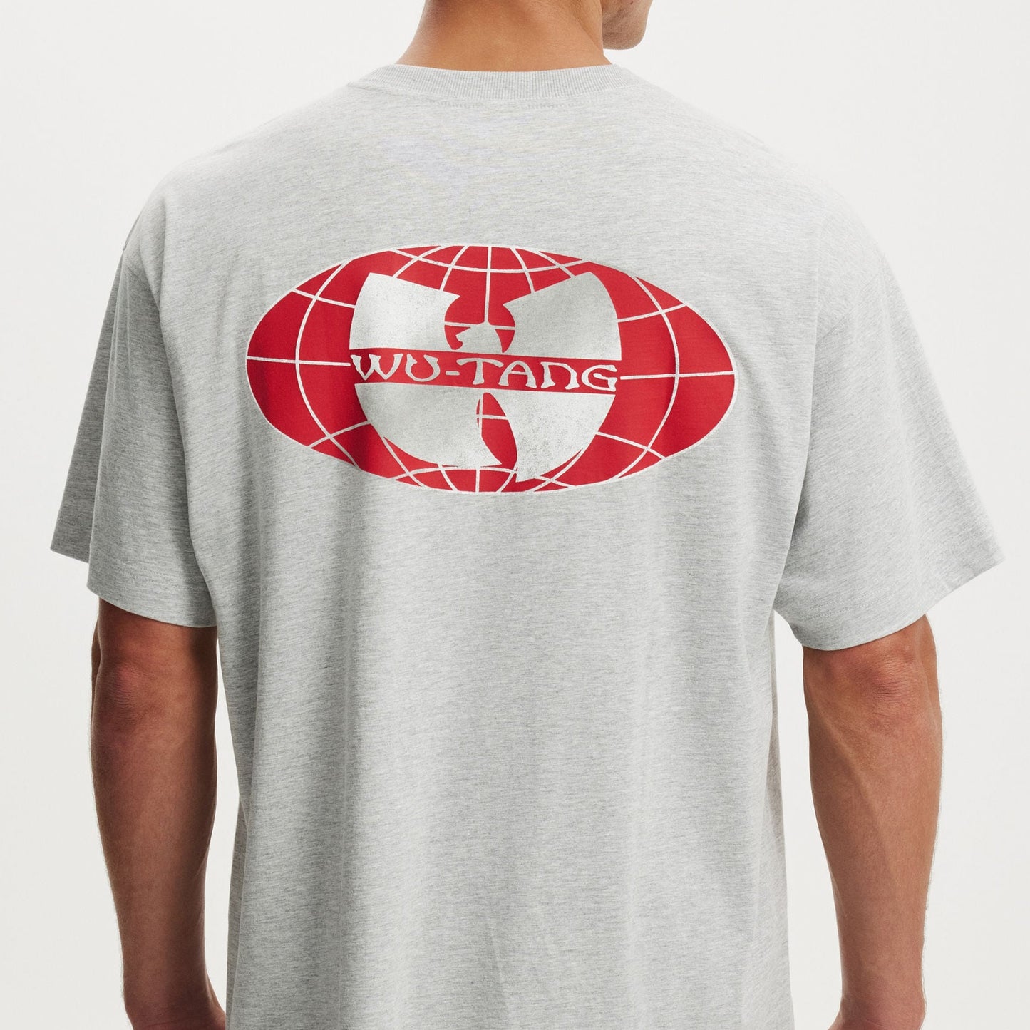 Wu-Tang Clan Logo T-Shirt Red / Gray