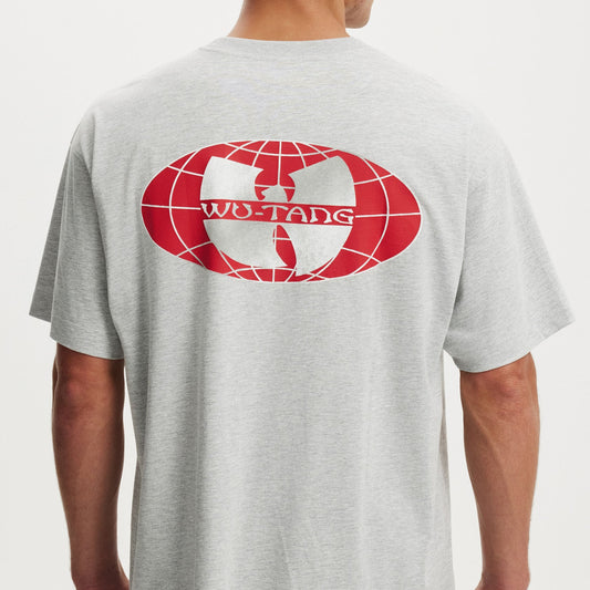 Wu-Tang Clan Logo T-Shirt Red / Gray