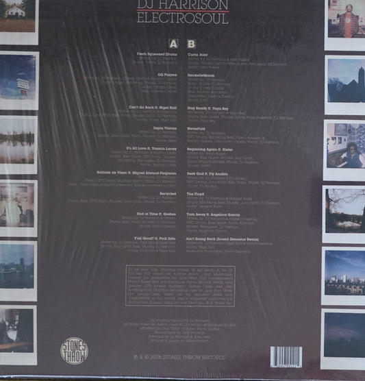 DJ Harrison : ELECTROSOUL (LP, Album)