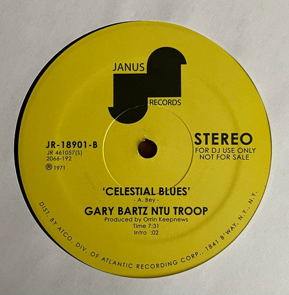 Andy Bey, Gary Bartz NTU Troop : Celestial Blues (12", RE)