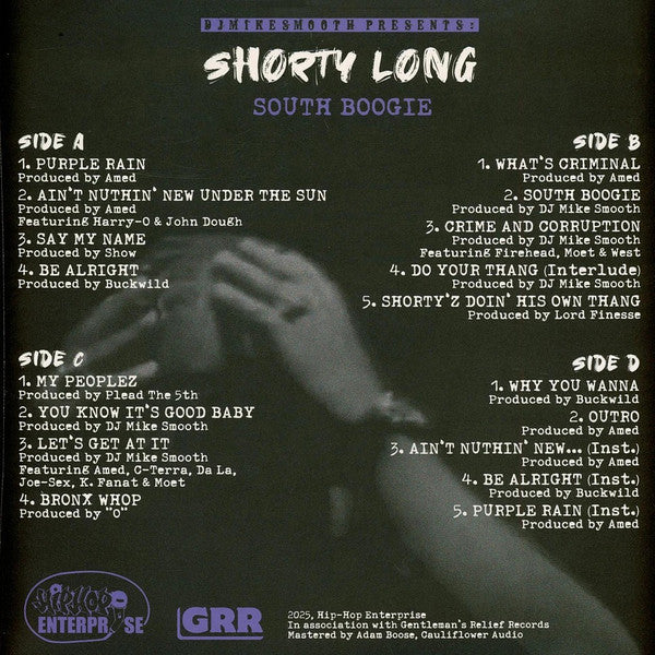 DJ Mike Smooth Presents Shorty Long : South Boogie (2xLP, Comp, Ltd, Pur)