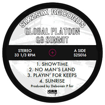 Global Platoon : G8 Summit (12", EP, Ltd, Pur)