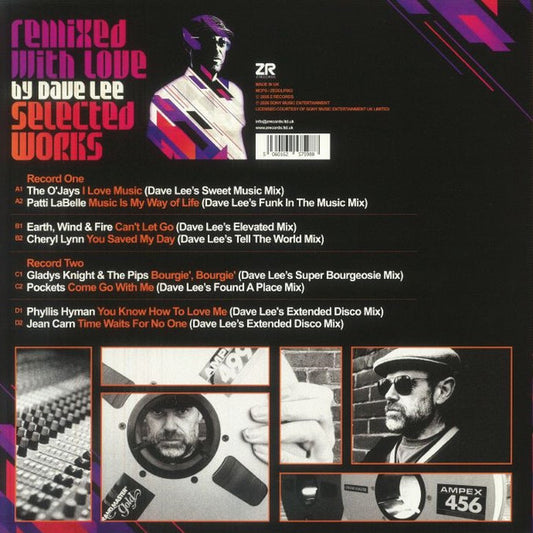Dave Lee : Remixed With Love By Dave Lee (Selected Works) (2x12", Comp, Ltd, RE, Gat)