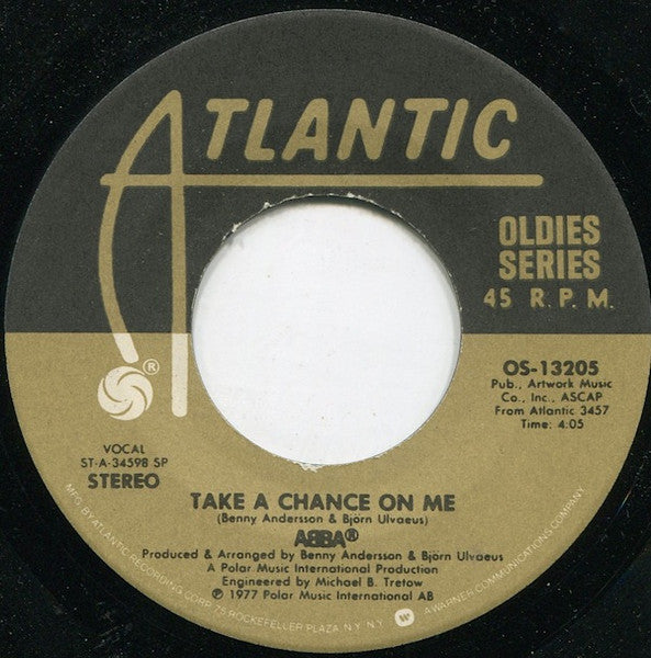 ABBA : The Name Of The Game / Take A Chance On Me (7", Single)