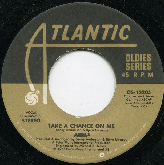 ABBA : The Name Of The Game / Take A Chance On Me (7", Single)