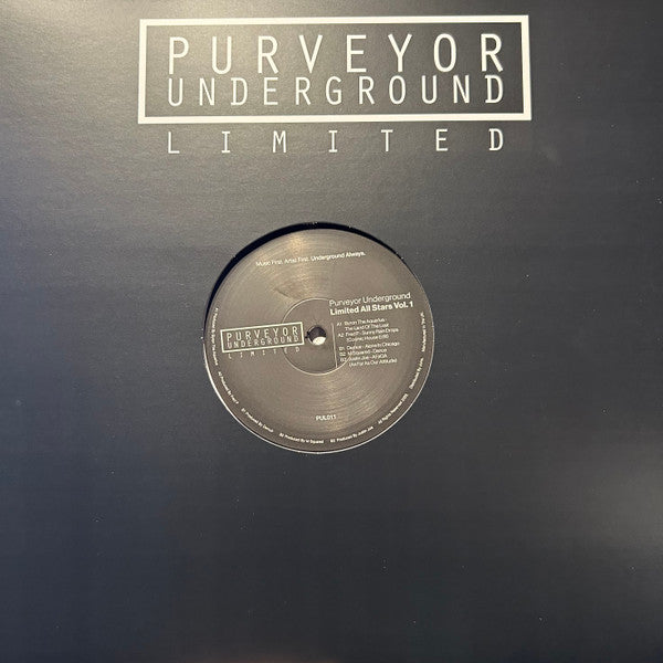 Various : Purveyor Underground Limited All Stars Vol. 1 (12", EP)