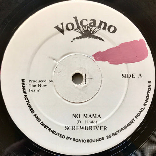 Screwdriver (2) : No Mama (12", Single)