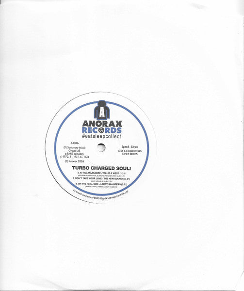 Various : Turbo Charged Soul! (10", MiniAlbum, EP, Ltd)