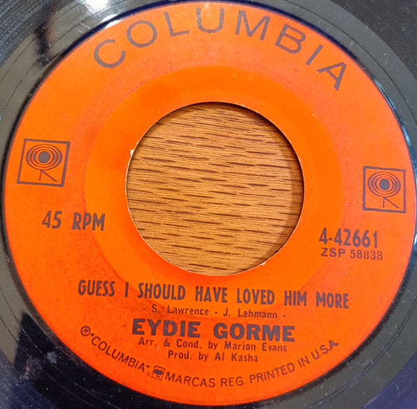 Eydie Gormé : Blame It On The Bossa Nova (7", Single)