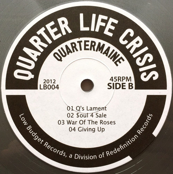 Quartermaine : Quarter Life Crisis (LP, Ltd, Sil)