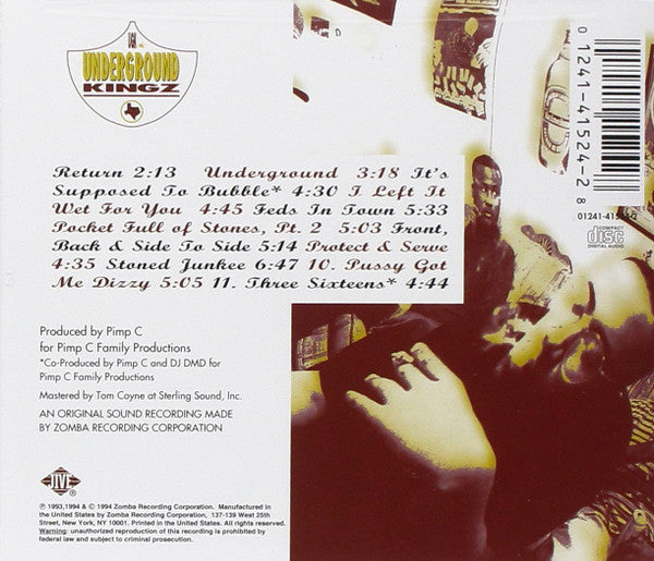 Underground Kingz* : Super Tight... (CD, Album, RE)
