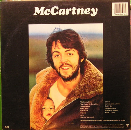 McCartney* : McCartney (LP, Album, RE, Ter)
