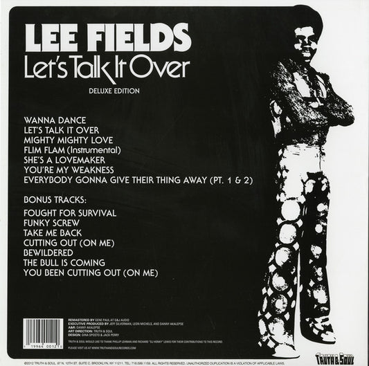 Lee Fields : Let's Talk It Over (2xLP, Album, Dlx, RE, RM)