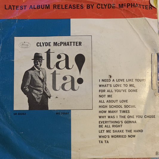 Clyde McPhatter : Happiness / I Never Knew (7", Single)