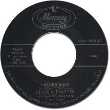 Clyde McPhatter : Happiness / I Never Knew (7", Single)