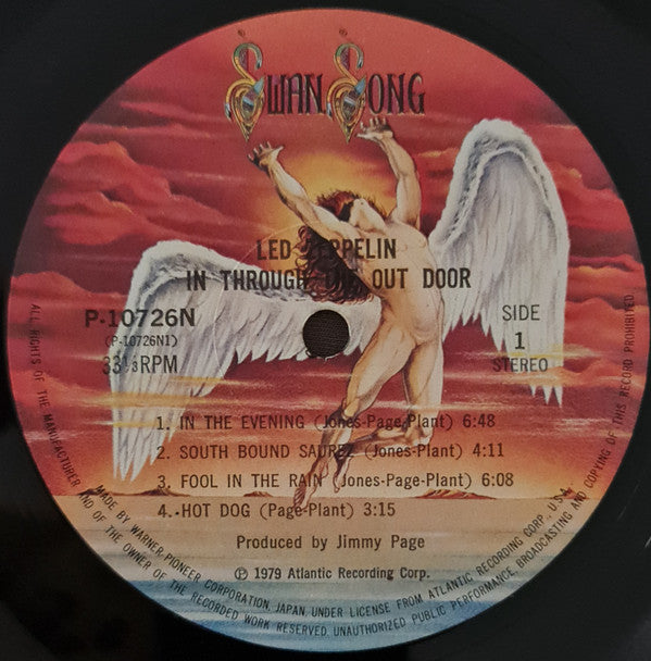 Led Zeppelin : In Through The Out Door (LP, Album, ”A”)
