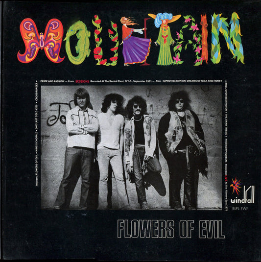Mountain : Flowers Of Evil (LP, Album)