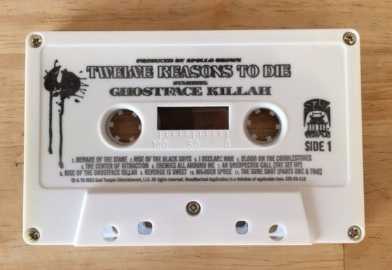 Ghostface Killah : Twelve Reasons To Die (Cass, Album)