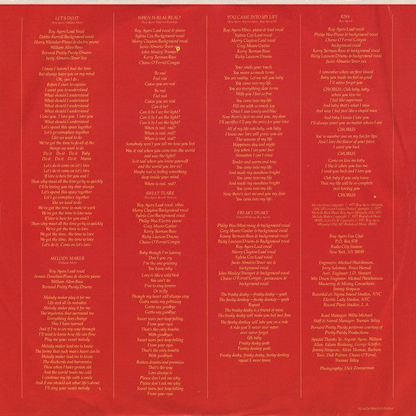 Roy Ayers : Let's Do It (LP, Album)