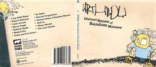 Urthboy : Distant Sense Of Random Menace (CD, Album)