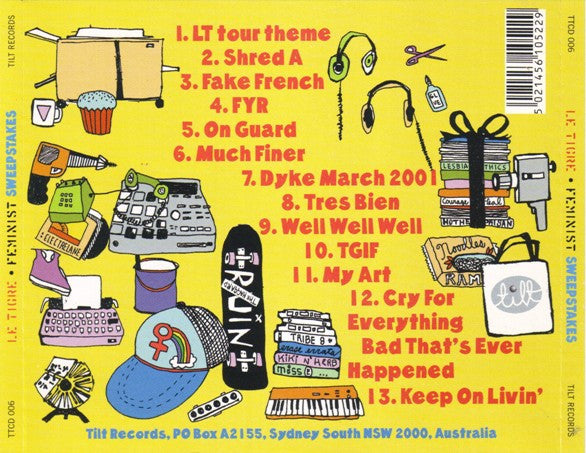 Le Tigre : Feminist Sweepstakes (CD, Album)