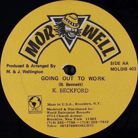 O. Gray* / K. Beckford* : Children In The Ghetto / Going Out To Work (12", Single)