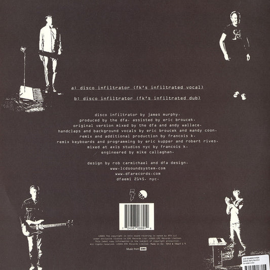 LCD Soundsystem : Disco Infiltrator (Remixes) (12")