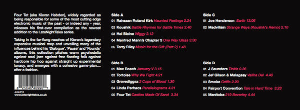 Four Tet : LateNightTales (2xLP, Comp, Ltd)